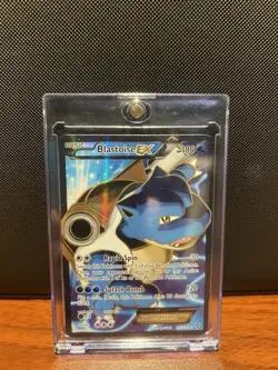 2014 Pokemon XY Blastoise EX 142/146 Full Art Holo LP - Image 1