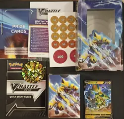 Pokemon Zeraora V Battle Deck Open Box But All Intact and Unused - Complete - Image 1