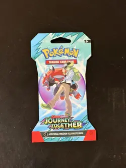 Pokemon Journey Together Sleeved Booster Pack Lot of 15 Factory Sealed - Image 2