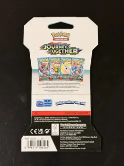 Pokemon Journey Together Sleeved Booster Pack Lot of 15 Factory Sealed - Image 3
