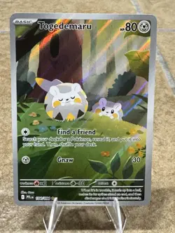 Togedemaru - 104/094 - IR - Phantasmal Flames PFL Mega Evolution - Pokemon NM/M - Image 1
