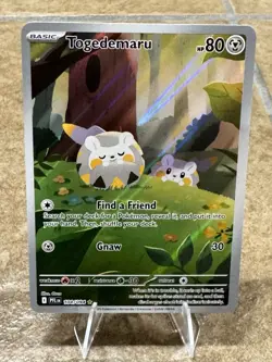 Togedemaru - 104/094 - IR - Phantasmal Flames PFL Mega Evolution - Pokemon NM/M - Image 2