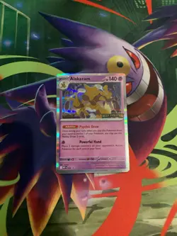 Alakazam - MEP003 - Pokemon Mega Evolution STAFF Prerelease Holo Promo - Image 3