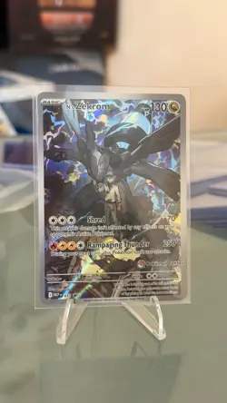 N's Zekrom 031 Ascended Heroes ETB Promo Pokemon Center Stamp - Image 1