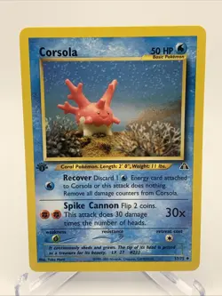 Corsola 37/75 - Pokemon Neo Discovery - LP - Image 1