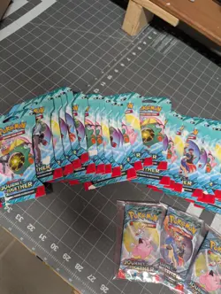 52x SLEEVED Pokemon Scarlet & Violet Journey Together TCG Booster Packs - Image 4
