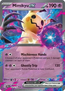 Mimikyu ex - 069/159 - Double Rare NM, English Pokemon Journey Together - Image 1