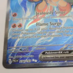 Pokemon Chi-Yu ex 234/193 Sv02: Paldea Evolved Ultra Rare Full Art Holo 190 HP - Image 3