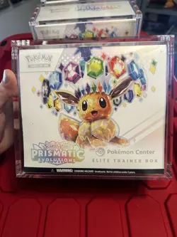 Prismatic Evolutions (Pokemon Center) ETB - Elite Trainer Box - Factory Sealed - Image 1