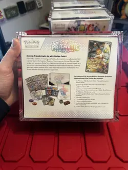 Prismatic Evolutions (Pokemon Center) ETB - Elite Trainer Box - Factory Sealed - Image 5
