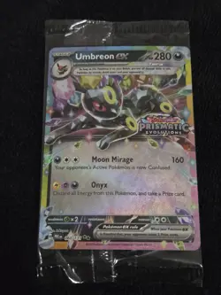 Pokemon Prismatic Evolutions Umbreon ex 060/131 Surprise Box Stamped Sealed - Image 1
