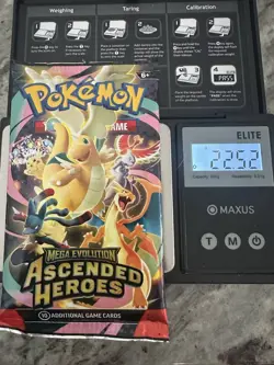 22.52g! HEAVY -Pokemon Ascended Heroes Booster Pack -Possible GODU - Image 1