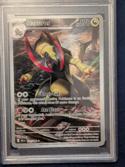 Pokemon TCG - Black Bolt Illustration Rare Haxorus 147/086 - PSA 10 - Image 3