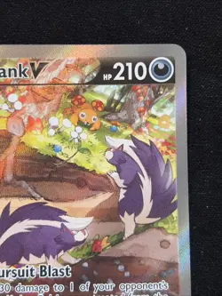 Skuntank V 181/195 Alternate Art Ultra Rare Silver Tempest Pokemon English NM - Image 3
