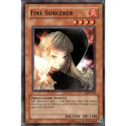 Fire Sorcerer Yu-Gi-Oh! LON-036 Common - Image 1