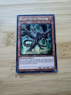 Black Metal Dragon - RA04-EN016 - Secret Rare 1st Edition - Yu-Gi-Oh! TCG NM ✨ - Image 1