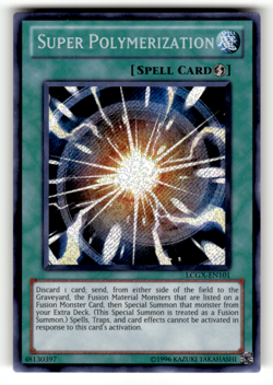 Super Polymerization LCGX-EN101 Unlimited Secret Rare Legendary Collection 2 LP - Image 1