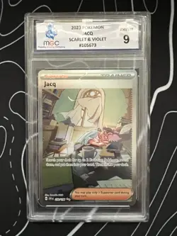 Pokemon Jacq Scarlet and Violet Base Set Card 250/198 Graded 9 - Image 1