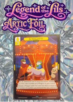 Vibes OCG Legend of the Lils ARTIC FOIL CARD 43 of 150 Opera Be Merry and Go C - Image 1