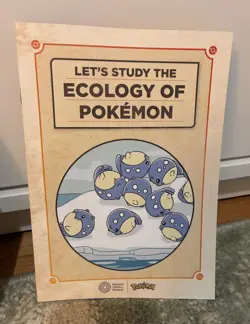 Pokemon x Natural History Museum Pikachu Plush, Jumbo Promo Card & Booklet - Image 3