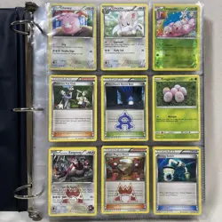Pokemon TCG Collection Lot with Binder Mid-Era XY Sun & Moon Cards NM-HP - Image 2