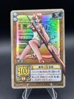 Nami CE-C03 Holo Foil 2002 Bandai One Piece Japanese TCG Card Anime Rare - Image 1