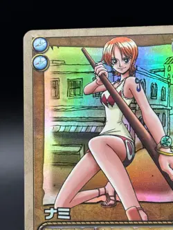 Nami CE-C03 Holo Foil 2002 Bandai One Piece Japanese TCG Card Anime Rare - Image 2