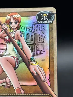 Nami CE-C03 Holo Foil 2002 Bandai One Piece Japanese TCG Card Anime Rare - Image 3