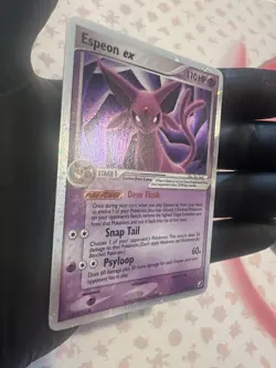 ESPEON EX 2005 Pokemon EX UNSEEN FORCES Card 102/115 NM Very Clean - Image 4