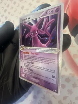 ESPEON EX 2005 Pokemon EX UNSEEN FORCES Card 102/115 NM Very Clean - Image 5