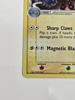 Metang Reverse Holo 49/113 ex Delta Species 2005 MP Pokemon Card - Image 3
