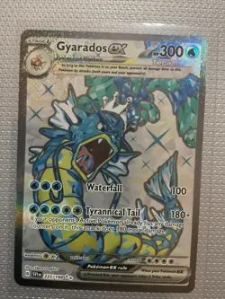 Pokemon Gyarados EX Holo Ultra Rare Card 225/198SV01 Scarlet & Violet Base Set - Image 1