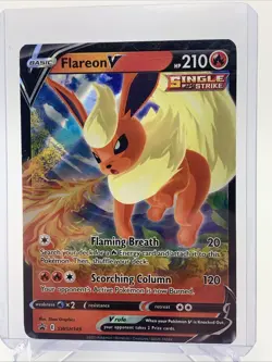 Flareon V Promo SWSH: Sword & Shield Promo Cards SWSH149 LP-NM - Image 1