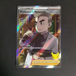Pokemon Card TCG: Professor's Research (Professor Oak) 024/025 - Celebrations - Image 1