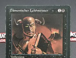 MTG GERMAN Demonic Tutor - 3rd Edition (BB) Magic the Gathering Card - Image 3