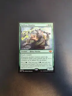 Railway Brawler 0175 MTG Near Mint - Image 1