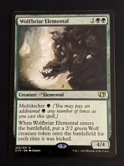 1x Wolfbriar Elemental (225) Commander 2014 LP MTG Magic the Gathering x1 MKE - Image 1