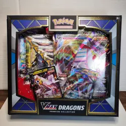 Pokemon TCG VMax Dragons Premium Collection Rayquaza Duraludon Brand New Sealed - Image 2