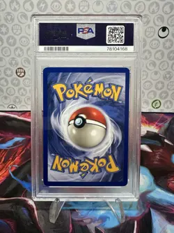 Pokemon TCG 1999 Nidoking Base Set Holo Rare PSA 9 #11/102 English Card - Image 2