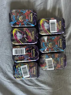 Pokemon TCG Mega Evolutions SEVEN Mini Tins - Mega - Brand New - Sealed ✅ - Image 1