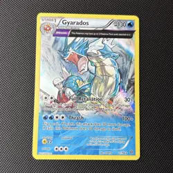 Gyarados Full Art Holo Rare 21/98 XY Ancient Origins Pokemon TCG - MP - Image 1