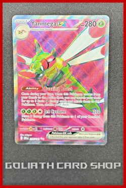 Yanmega ex 206/182 - Sv10: Destined Rivals Pokemon TCG - NM - Image 1