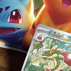 Pokemon TCG Flapple 210/191 Illustration Rare Surging Sparks NM Pack to Sleeve - Image 2