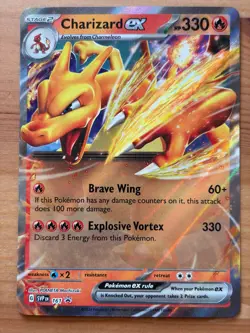 Charizard EX SVP 161 Holo LP - Scarlet & Violet Promo 2024 - Pokemon TCG - Image 1