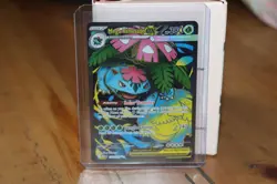 Pokemon Mega Evolution Mega Venusaur ex 155/132 Ultra Rare Holo NM - Image 1