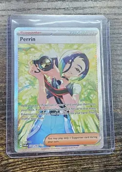 2024 Pokemon Perrin 220/167 Special Illustration Rare Twilight Masquerade SIR - Image 1