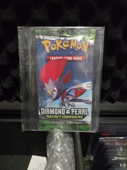Pokemon 2008 Diamond & Pearl Secret Wonders Sealed New Booster Pack Unweighed - Image 1