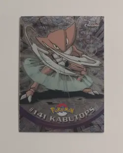 2000 Topps Chrome Pokemon #141 Kabutops TV Animation Edition - Image 1