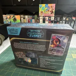 Pokemon Mega Evolution Phantasmal Flames Elite Trainer Box Booster Promo 2022 - Image 2