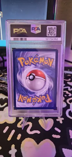 2023 POKEMON OBF EN-OBSIDIAN FLAMES ILLUSTRATION RARE #204 HOUNDOUR PSA 9 - Image 2